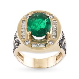 emerald jewelry for men